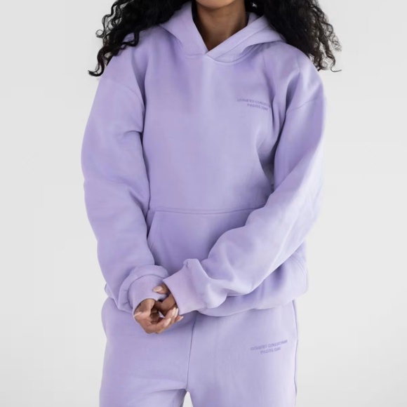 Comfrt pastel hoodie and pants lavender - Picture 2 of 5
